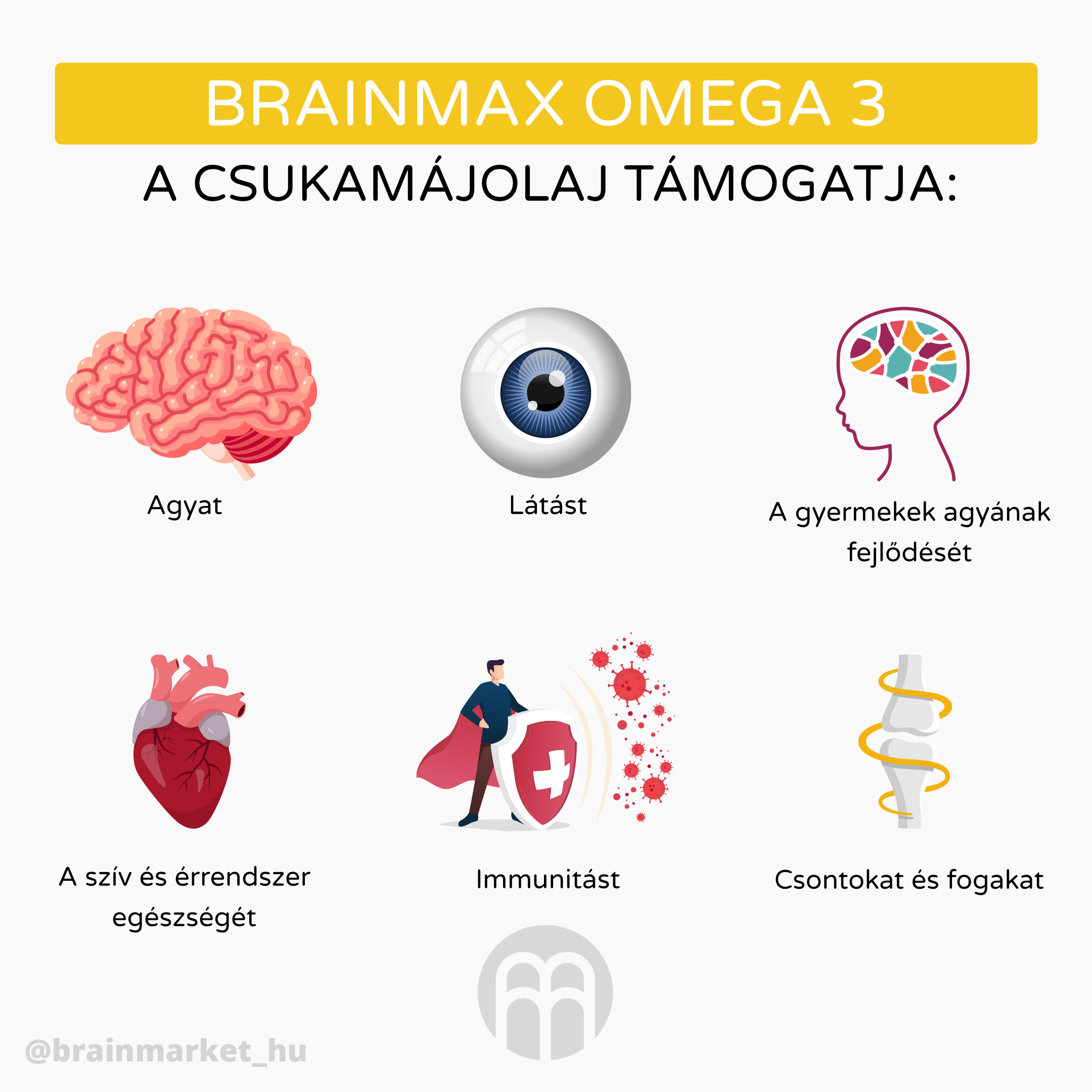 Miben segíthet az Omega 3 olaj - BrainMax
