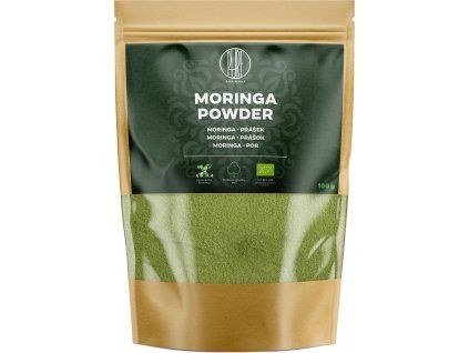 BrainMax Pure® Moringa BIO por, 100 g