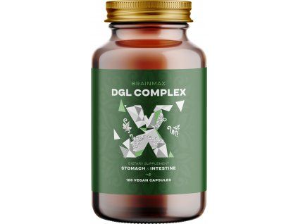 BrainMax DGL Complex (deglycyrrhizinizált édesgyökér), 100 gyógynövényes kapszula