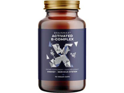 BrainMax Activated B-Complex®, 90 db gyógynövényes kapszula