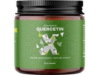 BrainMax Quercetin powder, kvercetin por, 20 g