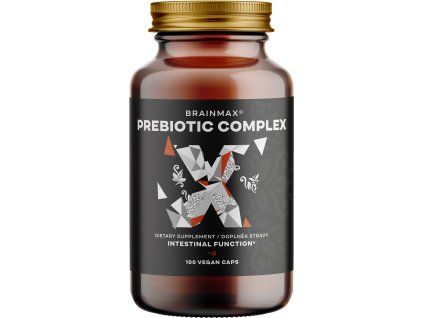 BrainMax Prebiotikus Komplex, prebiotikus keverék, BIO, 100 db növényi kapszula