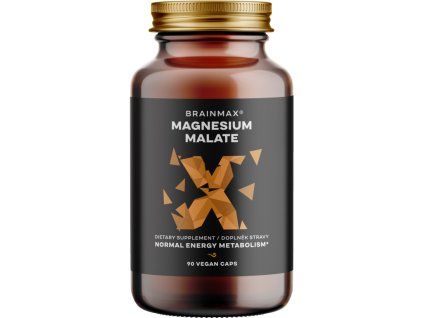 BrainMax Magnesium Malate, 90 növényi kapszula