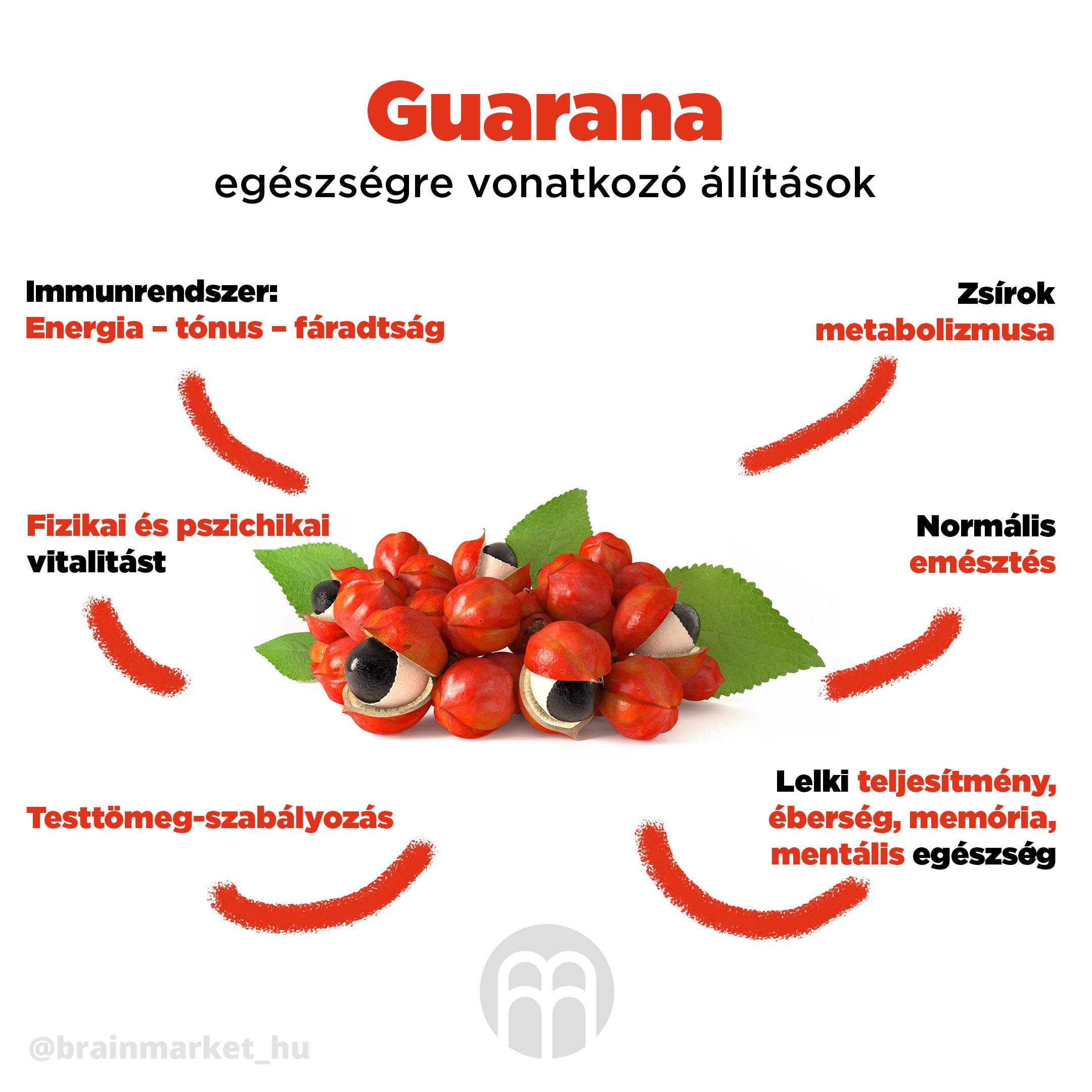 Guarana jóváhagyta az egészségre vonatkozó állításokat