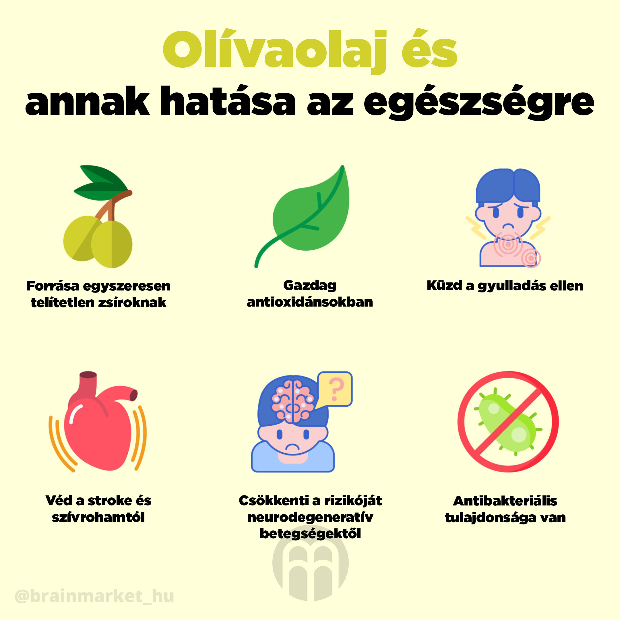 BrainMax tiszta olívaolaj PREMIUM, BIO - BrainMarket.cz