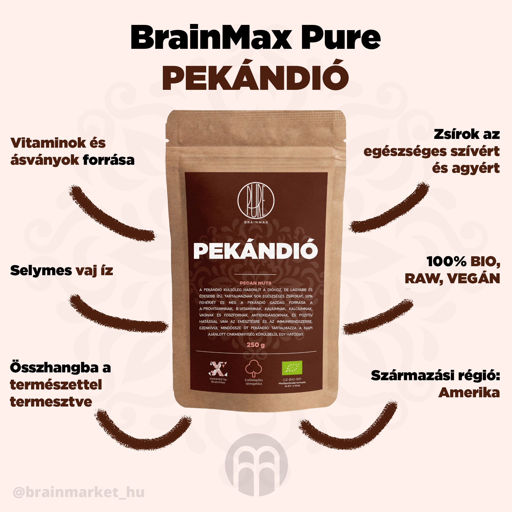 BrainMax Pure Brain Peas BIO - BrainMarket.hu