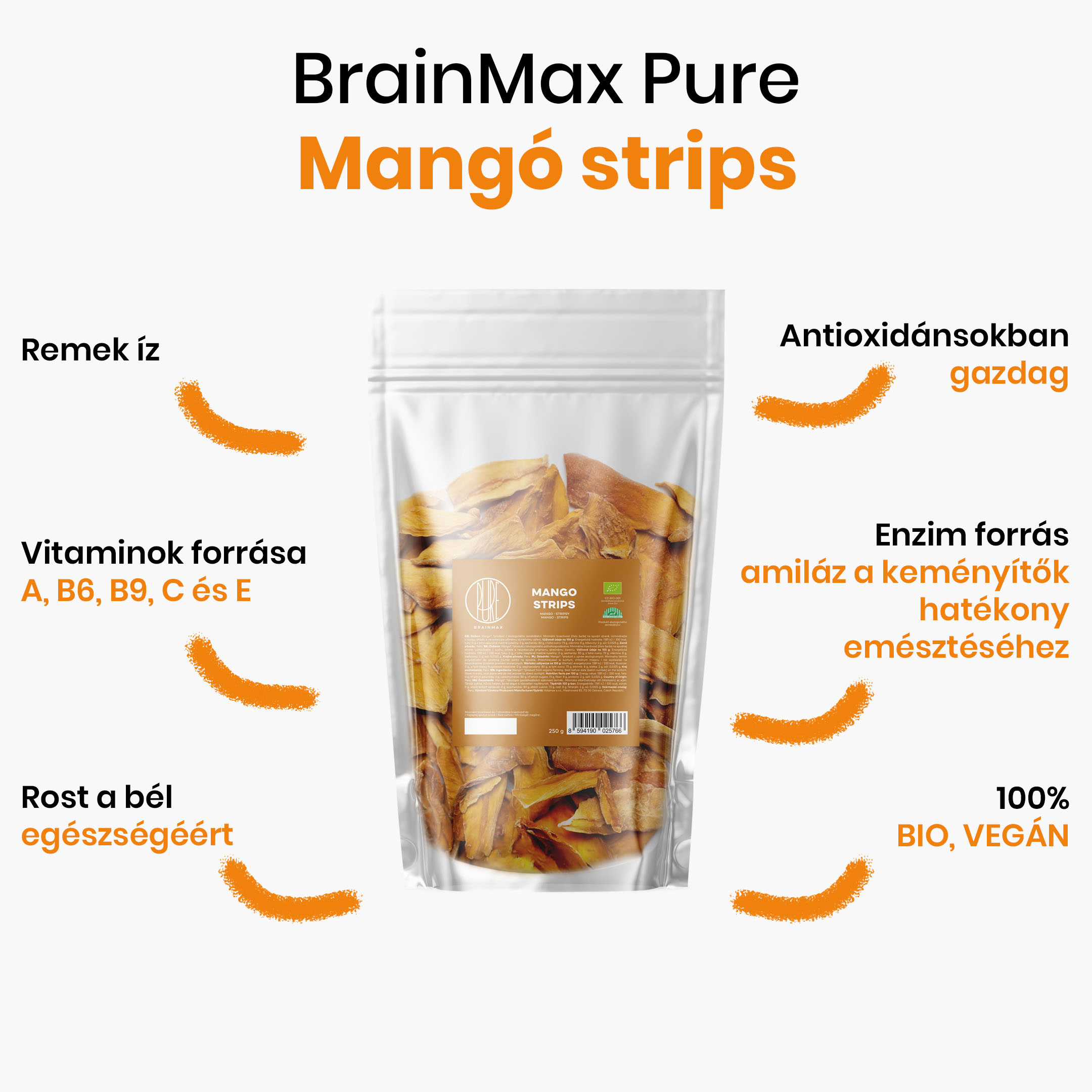 BrainMax Pure Mango BIO por