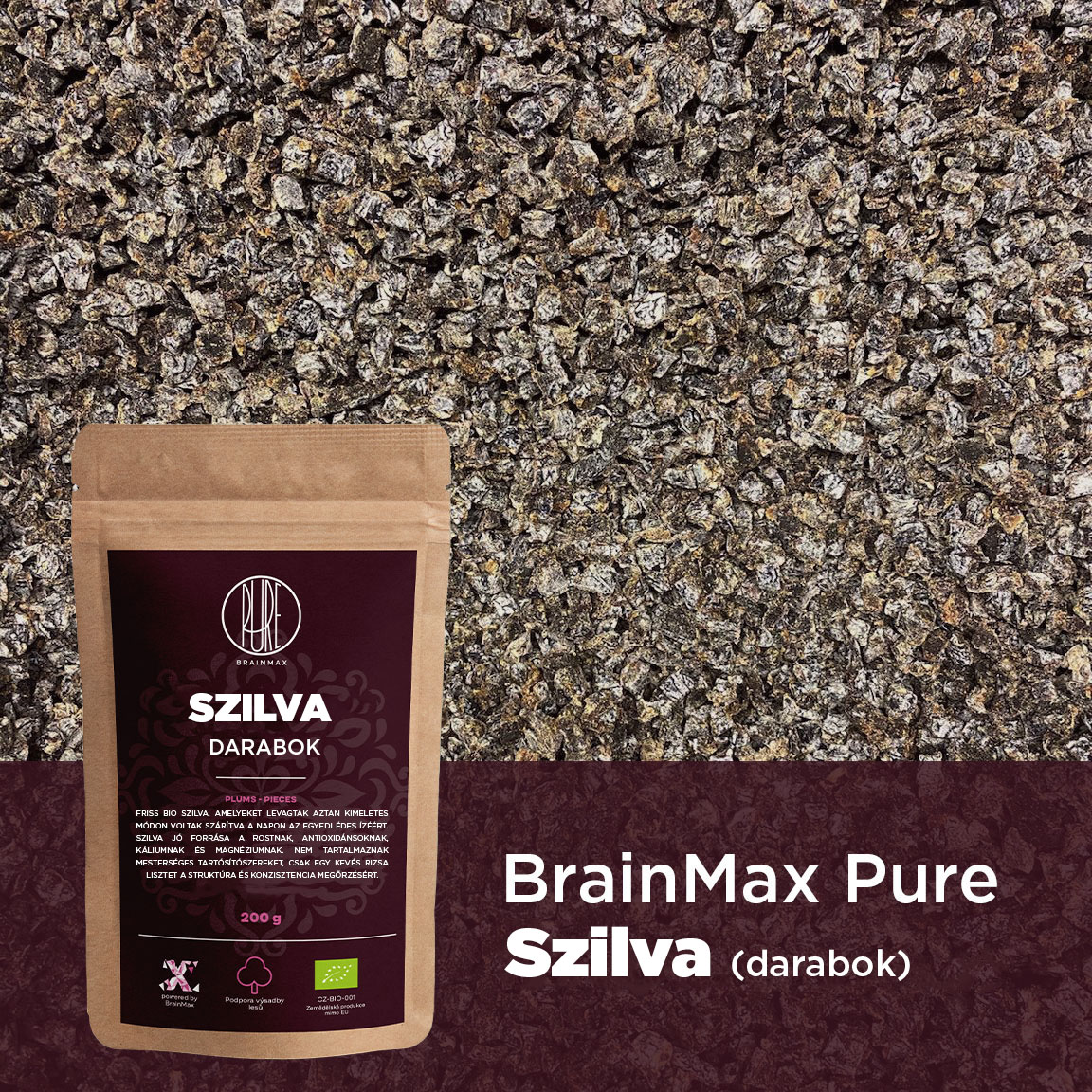 BrainMax tiszta szilva - BrainMarket.cz
